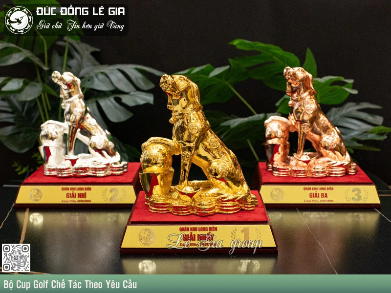 Bộ Cup Golf 1982 Chế Tác Theo Yêu Cầu- BCUPG.02