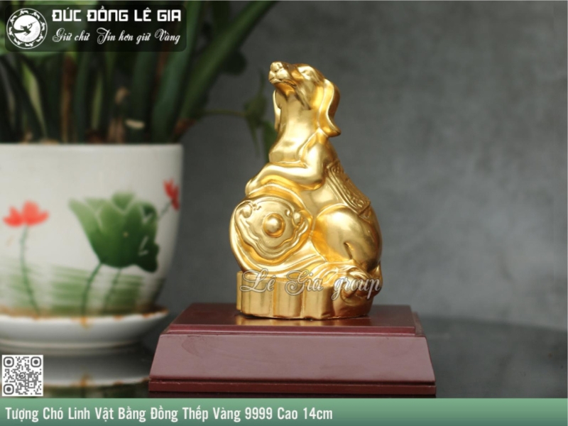 Tuong-cho-linh-vat-bang-dong-thep-vang-9999-cao-14cm