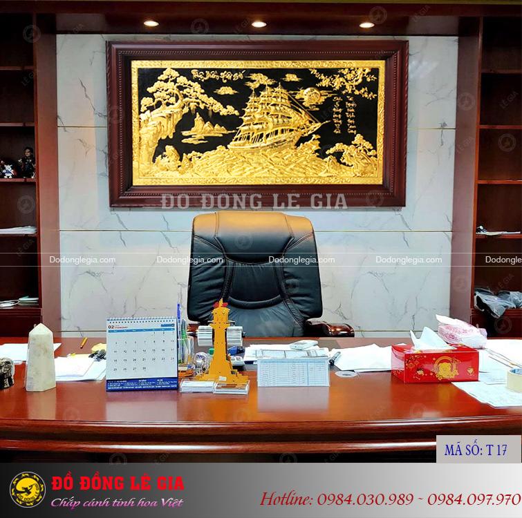 Tranh thuận buồm xuôi gió treo hướng nào? Treo ở đâu hợp phong thuỷ?