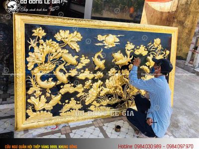 tranh hoa sen